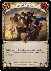 That All You Got? (Yellow) - Flesh and Blood TCG - MoxLand