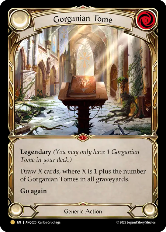 Gorganian Tome - Flesh and Blood TCG - MoxLand