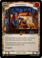Premeditate (Red) - Flesh and Blood TCG - MoxLand