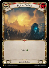 Sigil of Solace (Red) - Flesh and Blood TCG - MoxLand