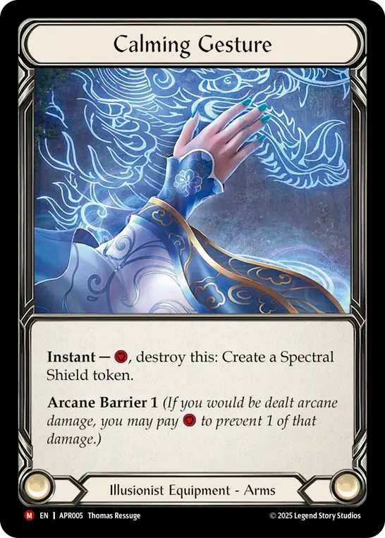 Calming Gesture - Flesh and Blood TCG - MoxLand