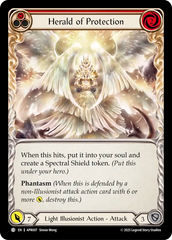 Herald of Protection (Red) - Flesh and Blood TCG - MoxLand