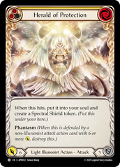 Herald of Protection (Yellow) - Flesh and Blood TCG - MoxLand