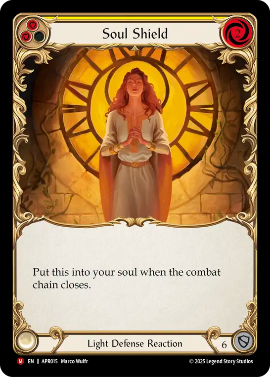 Soul Shield (Yellow) - Flesh and Blood TCG - MoxLand