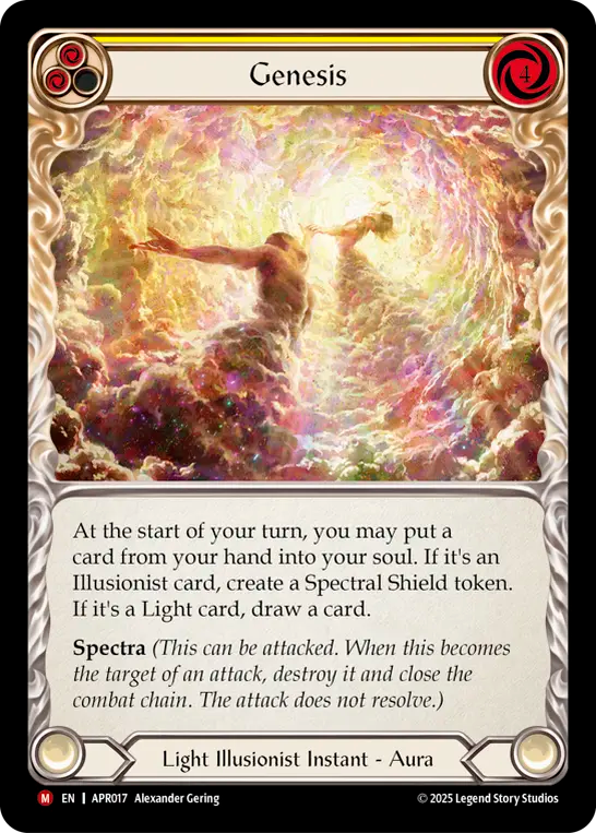 Genesis (Yellow) - Flesh and Blood TCG - MoxLand