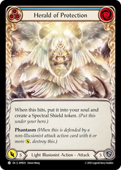 Herald of Protection (Blue) - Flesh and Blood TCG - MoxLand