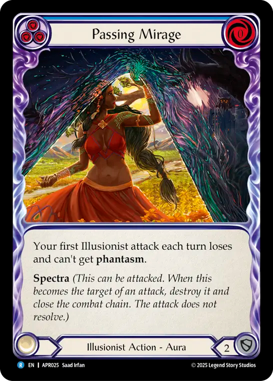 Passing Mirage (Blue) - Flesh and Blood TCG - MoxLand