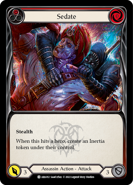 Sedate (Red) - Flesh and Blood TCG - MoxLand