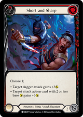 Short and Sharp (Red) - Flesh and Blood TCG - MoxLand