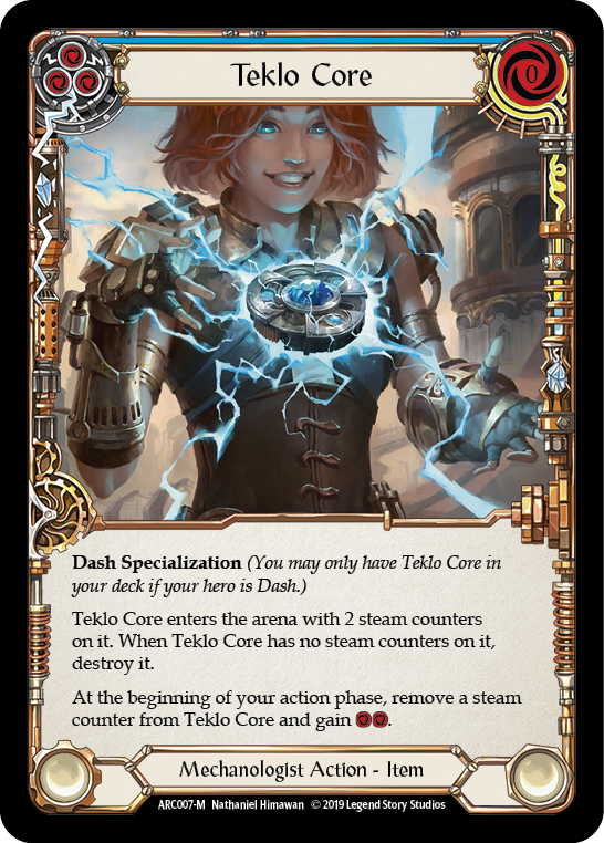 Teklo Core (Blue) - Flesh and Blood TCG - MoxLand