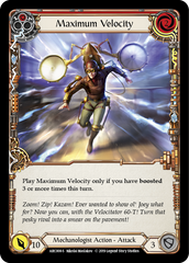 Maximum Velocity (Red) - Flesh and Blood TCG - MoxLand