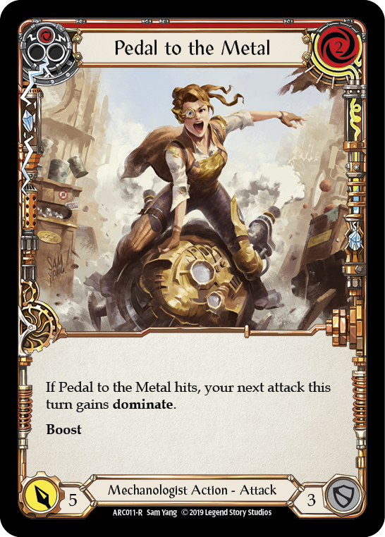 Pedal to the Metal (Red) - Flesh and Blood TCG - MoxLand