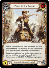 Pedal to the Metal (Red) - Flesh and Blood TCG - MoxLand