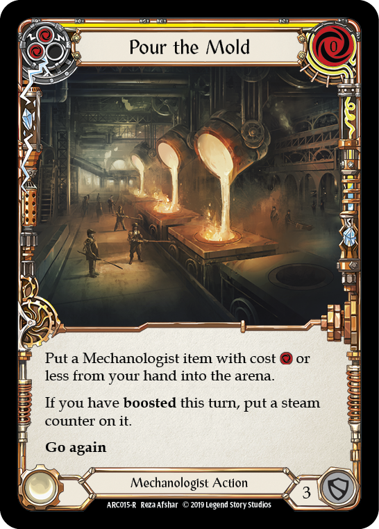 Pour the Mold (Yellow) - Flesh and Blood TCG - MoxLand