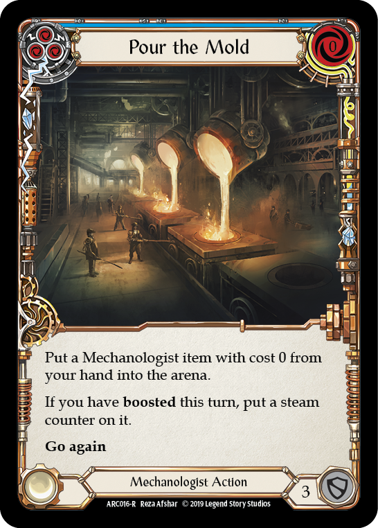 Pour the Mold (Blue) - Flesh and Blood TCG - MoxLand
