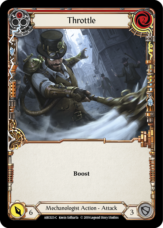 Throttle (Red) - Flesh and Blood TCG - MoxLand