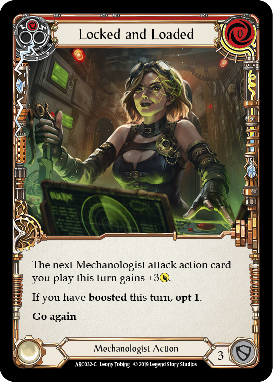 Locked and Loaded (Red) - Flesh and Blood TCG - MoxLand