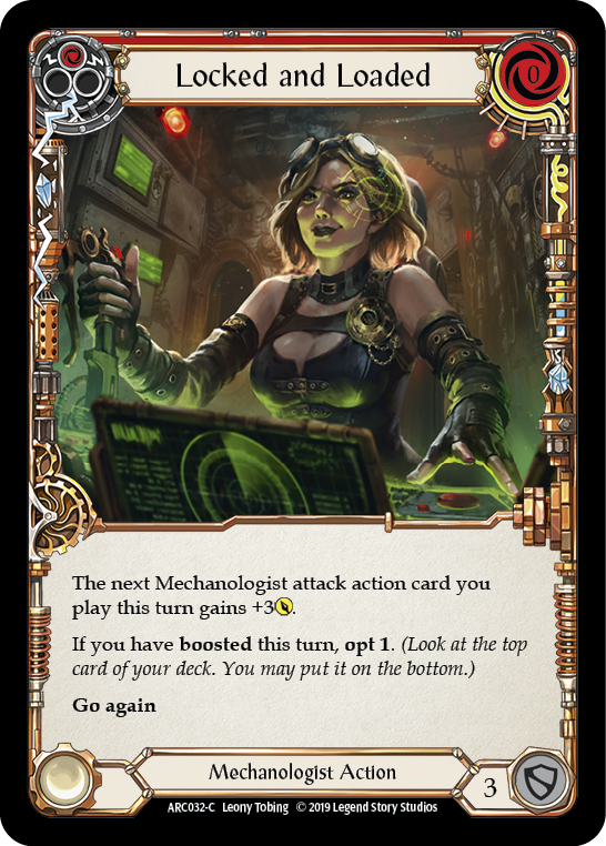 Locked and Loaded (Red) - Flesh and Blood TCG - MoxLand