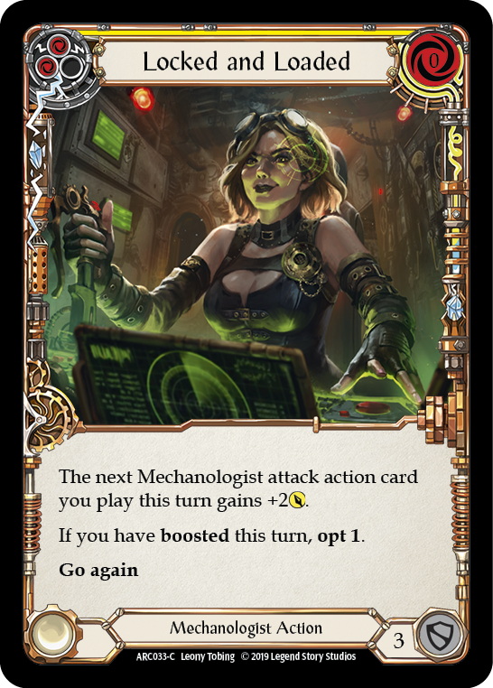 Locked and Loaded (Yellow) - Flesh and Blood TCG - MoxLand