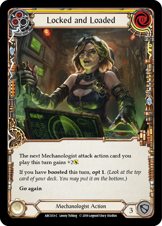 Locked and Loaded (Yellow) - Flesh and Blood TCG - MoxLand