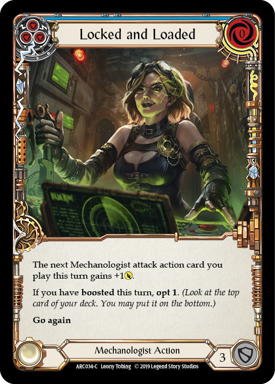 Locked and Loaded (Blue) - Flesh and Blood TCG - MoxLand