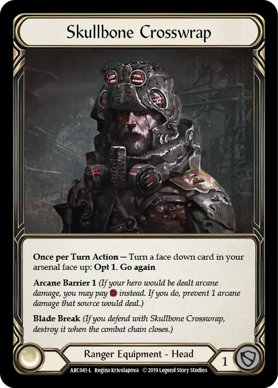 Skullbone Crosswrap - Flesh and Blood TCG - MoxLand