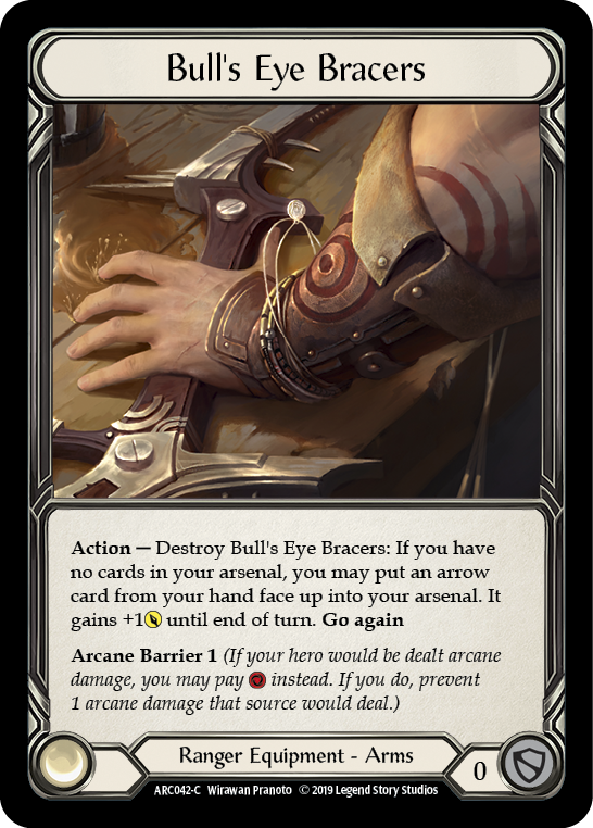 Bull's Eye Bracers - Flesh and Blood TCG - MoxLand