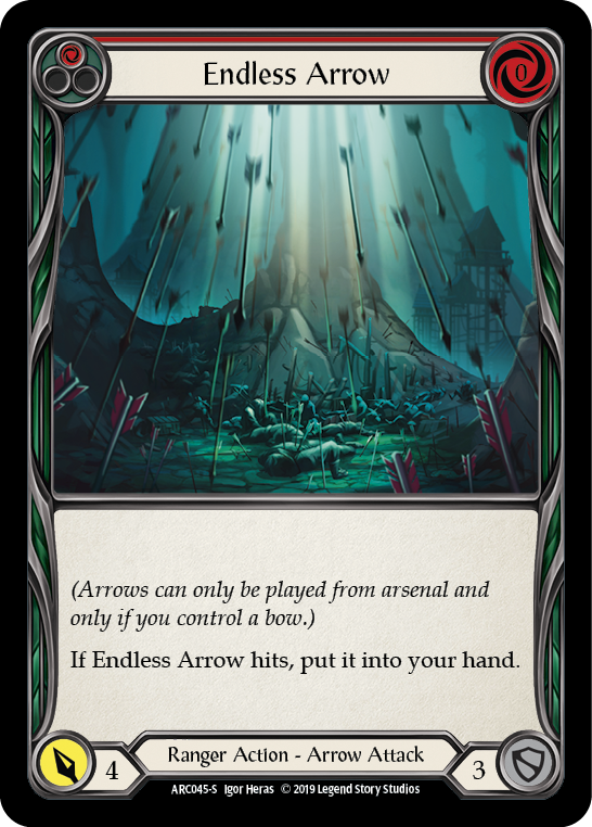 Endless Arrow (Red) - Flesh and Blood TCG - MoxLand
