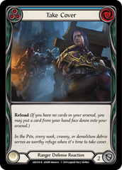 Take Cover (Blue) - Flesh and Blood TCG - MoxLand