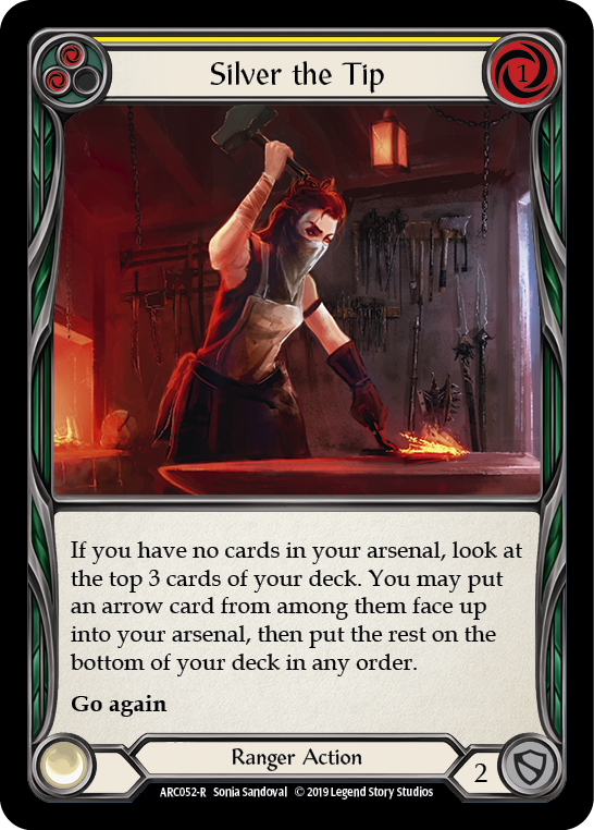 Silver the Tip (Yellow) - Flesh and Blood TCG - MoxLand