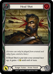 Head Shot (Red) - Flesh and Blood TCG - MoxLand