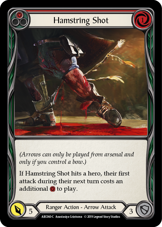 Hamstring Shot (Red) - Flesh and Blood TCG - MoxLand