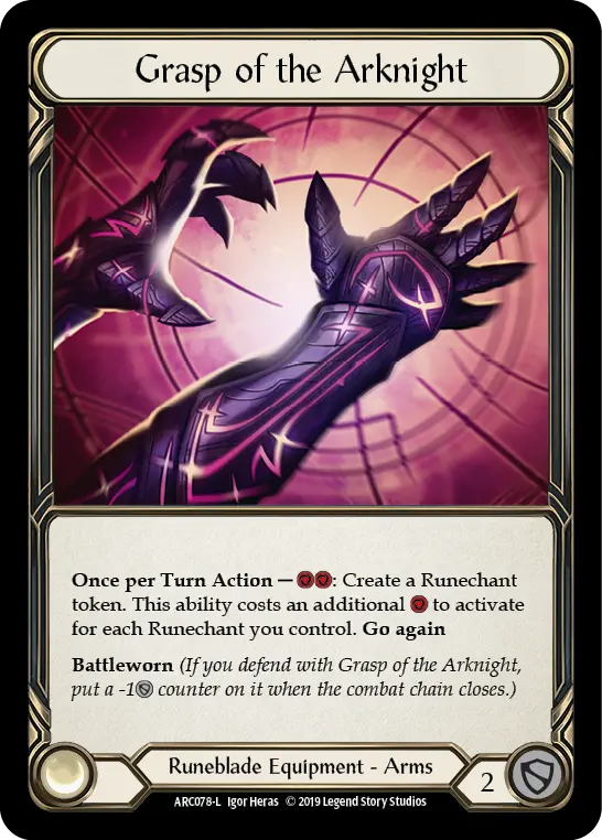 Grasp of the Arknight - Flesh and Blood TCG - MoxLand