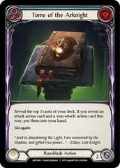 Tome of the Arknight (Blue) - Flesh and Blood TCG - MoxLand