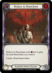 Reduce to Runechant (Yellow) - Flesh and Blood TCG - MoxLand