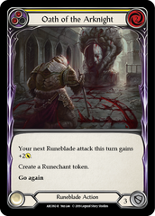 Oath of the Arknight (Yellow) - Flesh and Blood TCG - MoxLand