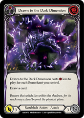 Drawn to the Dark Dimension (Red) - Flesh and Blood TCG - MoxLand