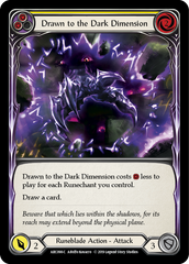 Drawn to the Dark Dimension (Yellow) - Flesh and Blood TCG - MoxLand