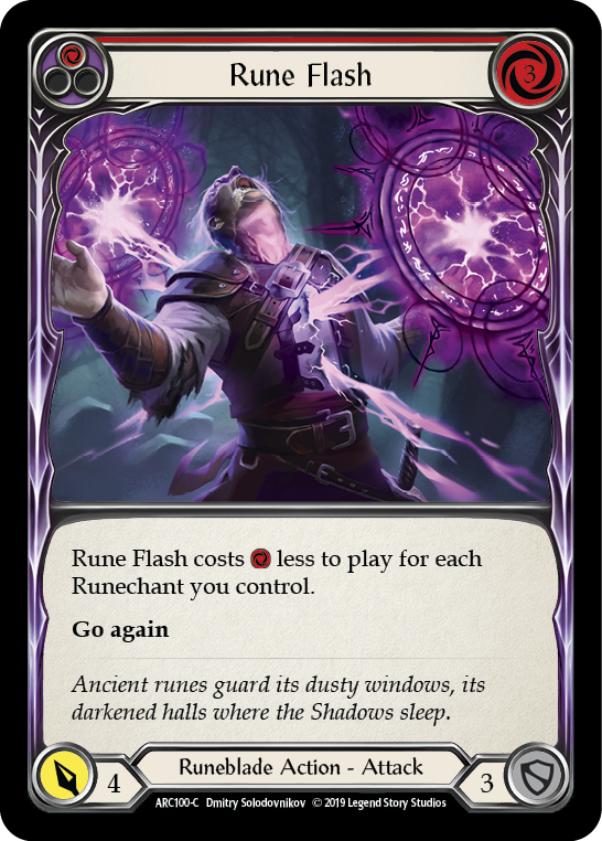 Rune Flash (Red) - Flesh and Blood TCG - MoxLand