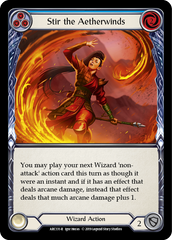 Stir the Aetherwinds (Blue) - Flesh and Blood TCG - MoxLand