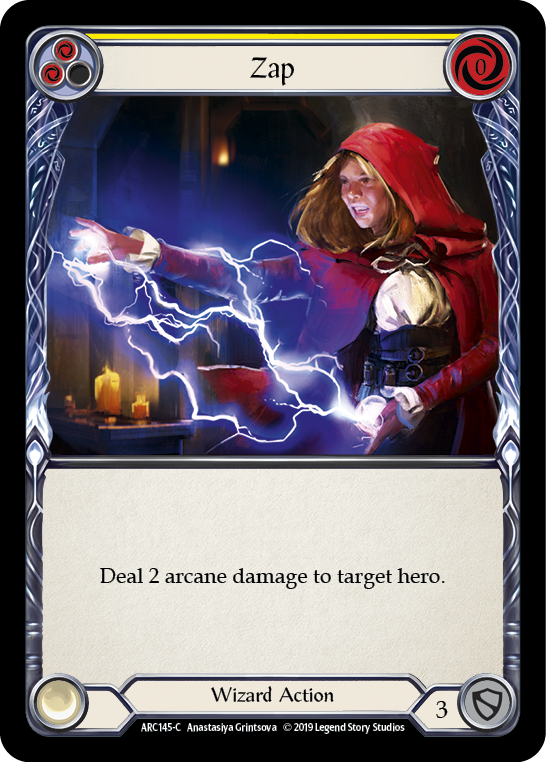 Zap (Yellow) - Flesh and Blood TCG - MoxLand