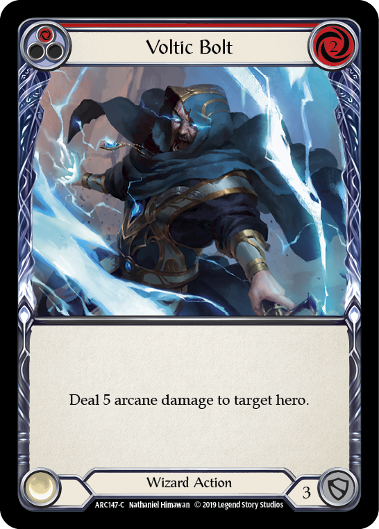 Voltic Bolt (Red) - Flesh and Blood TCG - MoxLand