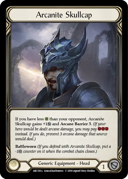 Arcanite Skullcap - Flesh and Blood TCG - MoxLand