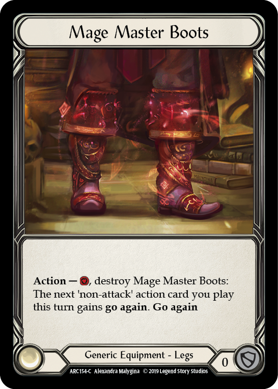Mage Master Boots - Flesh and Blood TCG - MoxLand