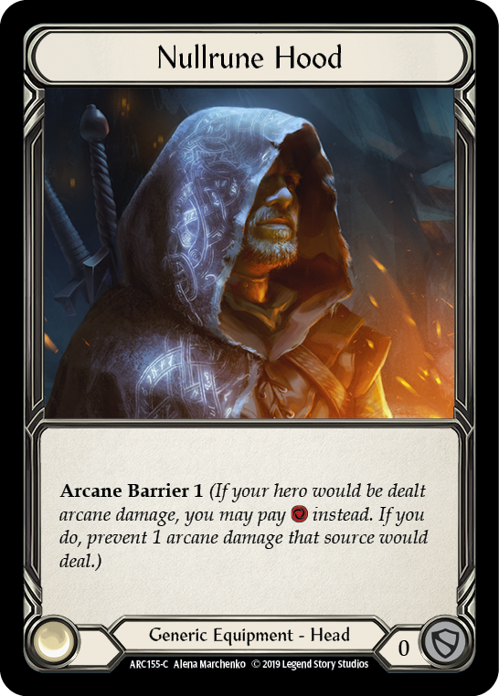 Nullrune Hood - Flesh and Blood TCG - MoxLand