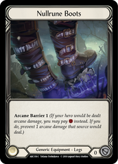 Nullrune Boots - Flesh and Blood TCG - MoxLand