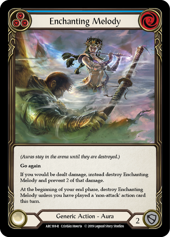 Enchanting Melody (Blue) - Flesh and Blood TCG - MoxLand