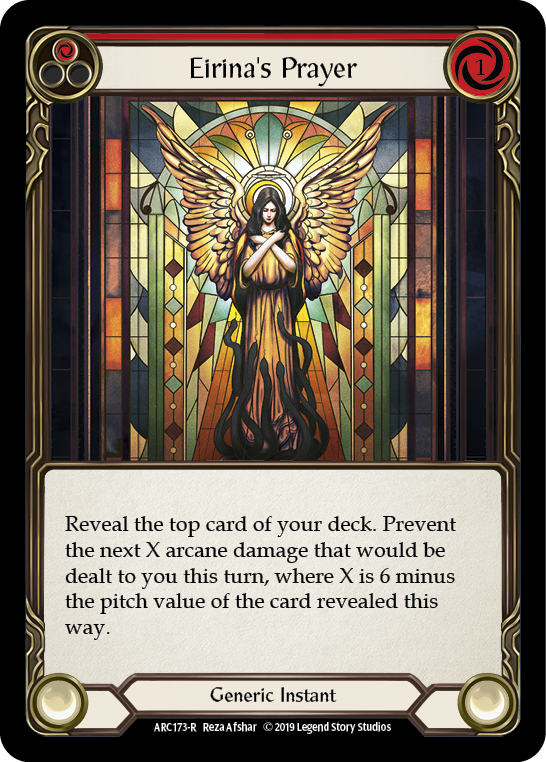 Eirina's Prayer (Red) - Flesh and Blood TCG - MoxLand