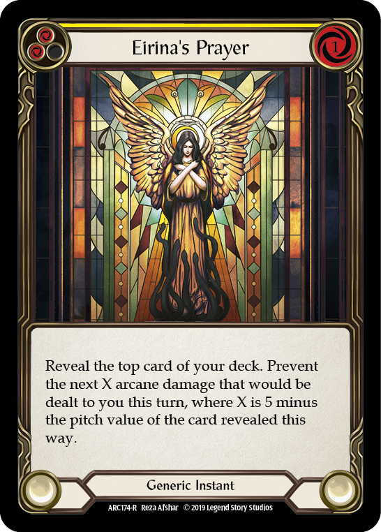 Eirina's Prayer (Yellow) - Flesh and Blood TCG - MoxLand