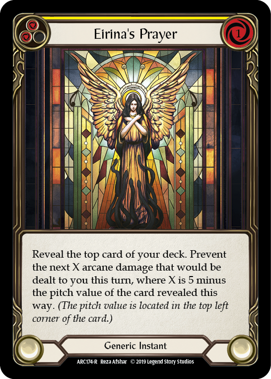 Eirina's Prayer (Yellow) - Flesh and Blood TCG - MoxLand